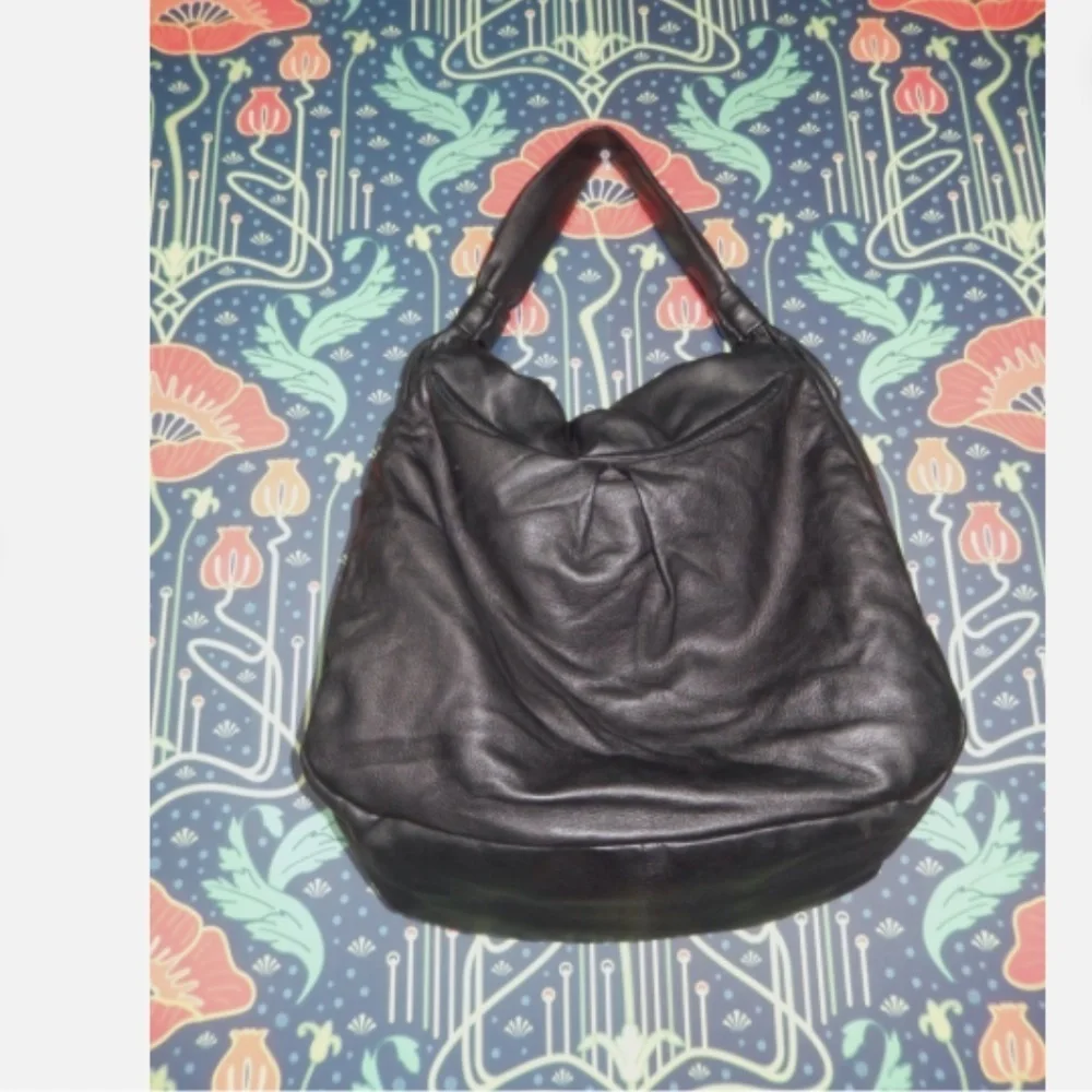 Marc By Marc Jacobs Black Leather Hobo Handbag Bag Large Purse